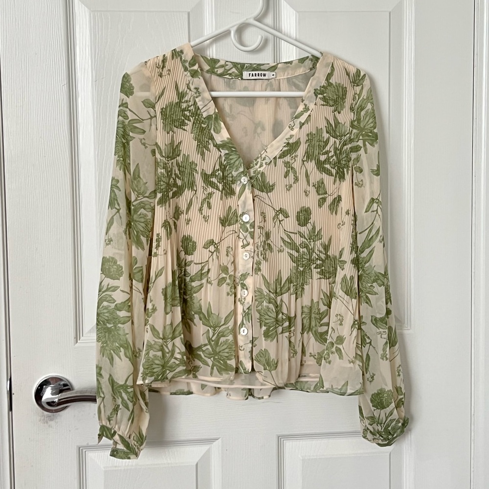 Farrow Polyester Blouse Green